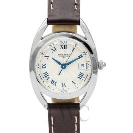 ロンジン LONGINES イクエストリアン L6.141.4 ホワイト SS レディース 腕時計