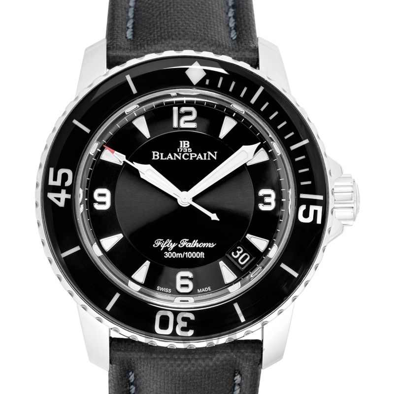 ブランパン Blancpain 5015-1130-52A ブラック メンズ 腕時計