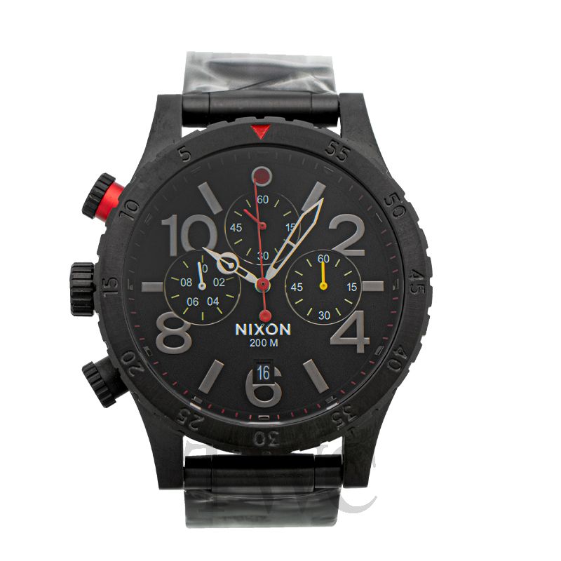 新品　NIXON 48-20 CHRONO クオーツ腕時計 A486-1320ステンレスステンレス