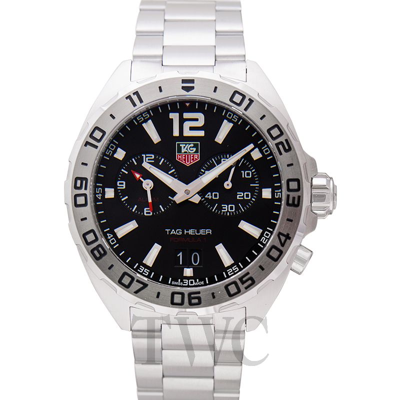 【TAG Heuer】タグホイヤー フォーミュラー1 クォーツ 腕時計 SS ホワイト文字盤 WAU1113/hm08950kw