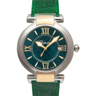 ショパール Chopard クラシック 163154-5201 K18PG/SS/純正尾錠・純正レザーベルト 手巻き ユニセックス 腕時計